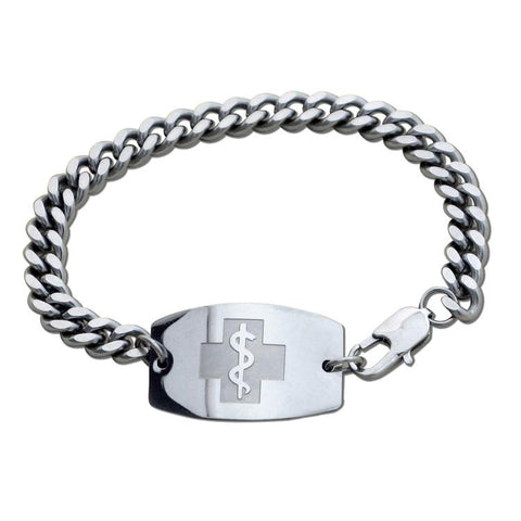 Men's Medical Alert Bracelet